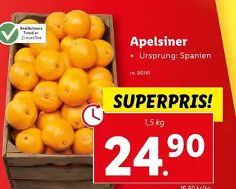 Lidl Apelsiner erbjuda