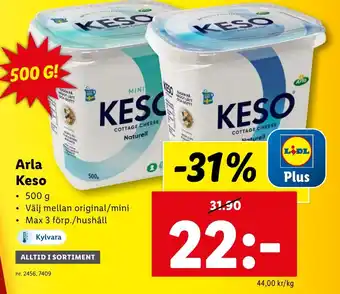 Lidl Arla Keso erbjuda