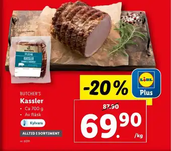 Lidl Kassler erbjuda