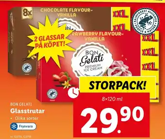 Lidl Glasstrutar erbjuda