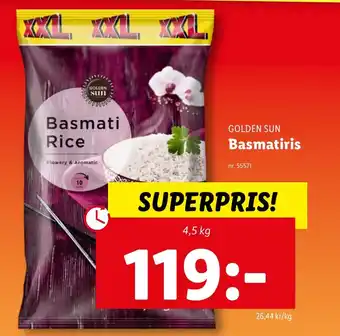 Lidl Basmatiris erbjuda