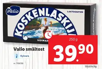 Lidl Valio smältost erbjuda