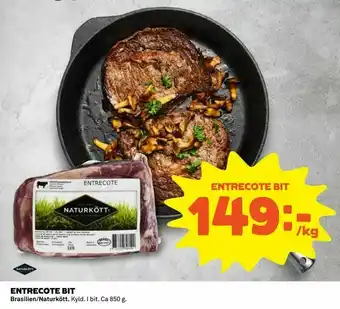 Coop Daglivs Entrecote bit erbjuda