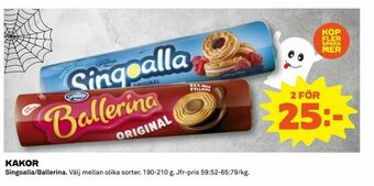 Coop Daglivs Kakor erbjuda