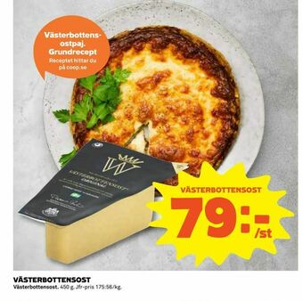 Coop Daglivs Västerbottensost erbjuda