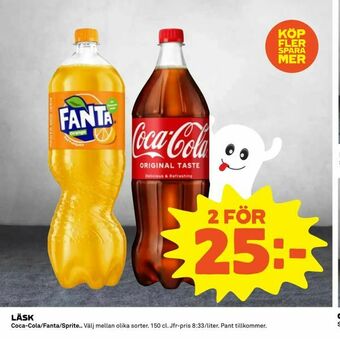 Coop Daglivs Läsk erbjuda