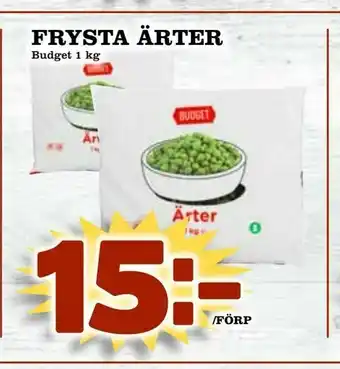 Frysta ärter