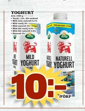 Din Mat Yoghurt erbjuda