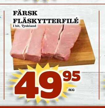 Färsk fläskytterfilé