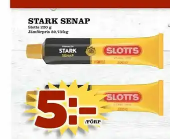 Din Mat Stark senap erbjuda