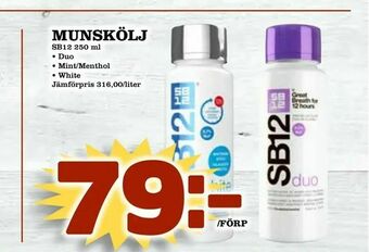 Din Mat Munskölj erbjuda