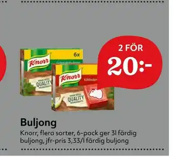 Hemköp Buljong erbjuda
