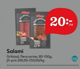 Hemköp Salami erbjuda