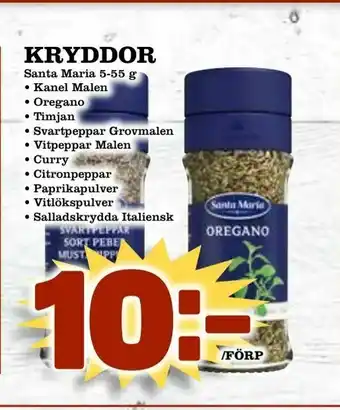 Matboden Ektorp Kryddor erbjuda