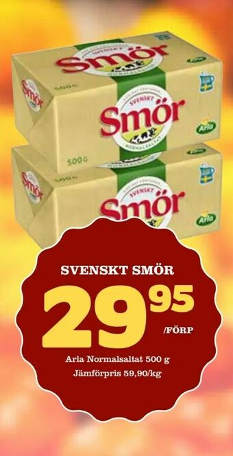 Nelins Svenskt smör erbjuda