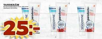 Nelins Tandkräm erbjuda