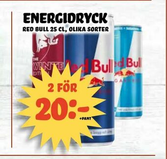 Nelins energidryck erbjuda