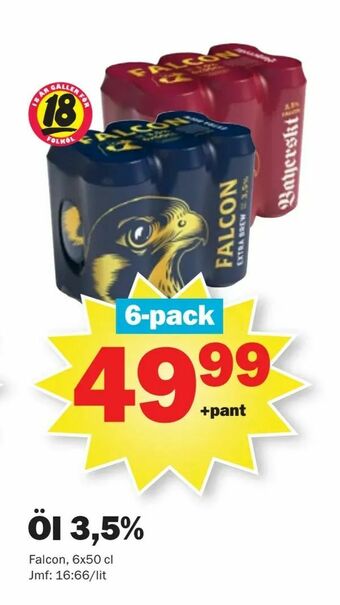 Pekås Öl 3,5% erbjuda