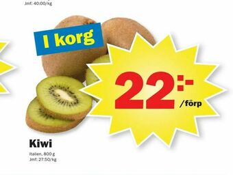 Pekås Kiwi erbjuda