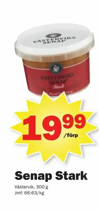 Pekås Senap Stark erbjuda