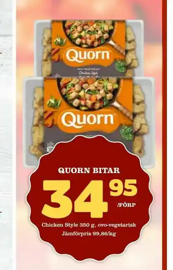 Prisma Mat Quorn bitar erbjuda