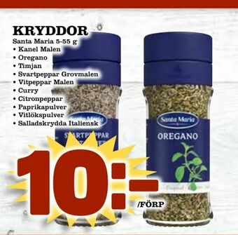 Prisma Mat Kryddor erbjuda