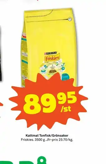 Stora Coop Kattmat Tonfisk/Grönsaker erbjuda