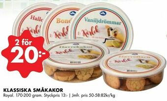 ÖoB Klassiska småkakor erbjuda