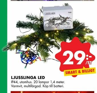 ÖoB Ljusslinga led erbjuda