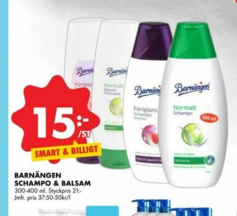 ÖoB Barnängen schampo & balsam erbjuda