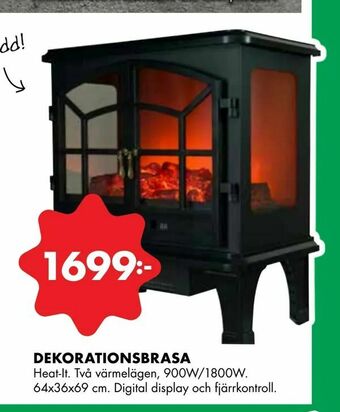 ÖoB Dekorationsbrasa erbjuda