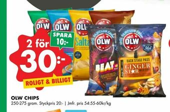 ÖoB Olw chips erbjuda