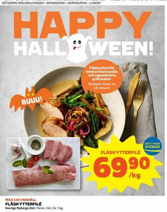 Coop Fläskytterfilé erbjuda