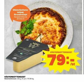 Coop Västerbottensost erbjuda