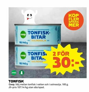Coop Extra Tonfisk erbjuda