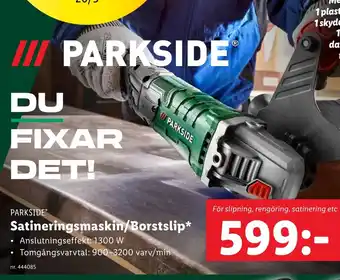 Lidl Satineringsmaskin/Borstslip erbjuda