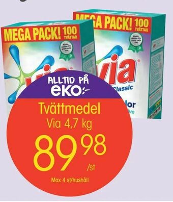 EKO Tvättmedel erbjuda