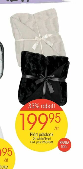 EKO Pläd pälslook erbjuda