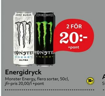 Hemköp Energidryck erbjuda