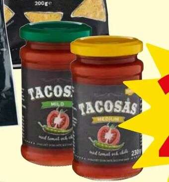 Matöppet Tacosås erbjuda