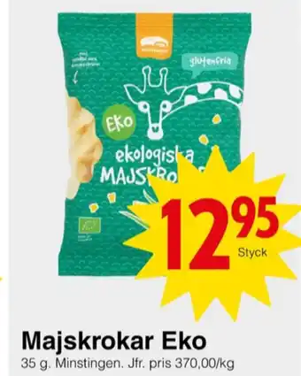 Matöppet Minstingen barnmat erbjuda