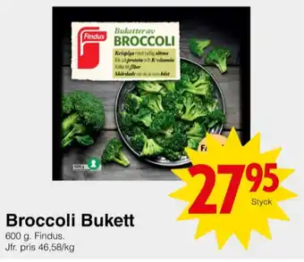 Matöppet Findus grönsaker erbjuda