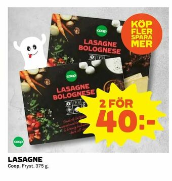 Coop Extra Lasagne erbjuda