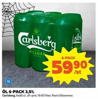 Coop Extra Öl 6-pack 3,5% erbjuda
