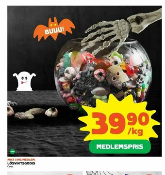 Coop Extra Lösviktsgodis erbjuda