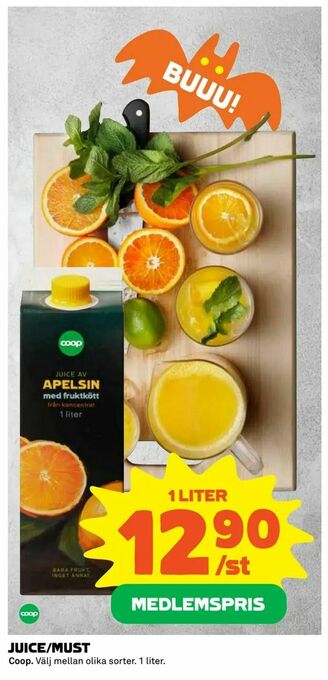 Coop Extra JUICE/MUST erbjuda