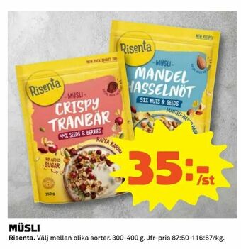 Coop Extra Müsli erbjuda