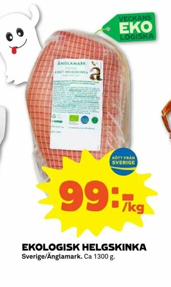 Coop Forum Ekologisk helgskinka erbjuda