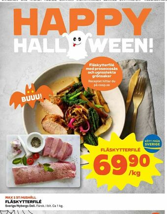 Coop Konsum Fläskytterfilé erbjuda