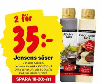 City Gross Jensens såser erbjuda